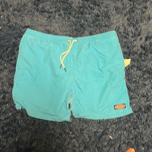 Men’s vineyard vines bathing suit blue xl